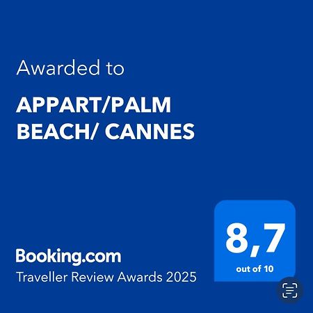 Appart/Palm Beach/ Cannes Eksteriør billede